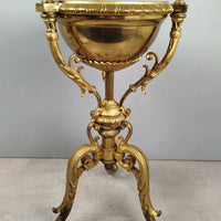 Grand PIED de LAMPE en Athenienne Cassolette Huile Petrole Brule-Parfum XIXe P51
