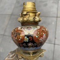 Lampe ancienne en bronze