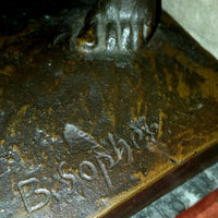 Bernhard D. Sopher (1879-1949)  porteuse d'eau africaine  école américaine