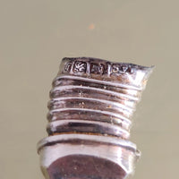 Ancien Lot Débris En Argent Massif Anglais Poinçons XIXe