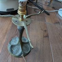 Lampe art deco georges leleu et schneider