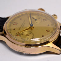 MONTRE CHRONOGRAPHE SUISSE BAUME & MERCIER GENEVE 1960 VINTAGE WATCH
