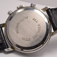 MONTRE CHRONOGRAPHE SUISSE MOGADOR ACIER LANDERON 1960 VINTAGE WATCH