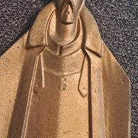 Ancienne Plaque Bronze  VINS NICOLAS collection 19ème