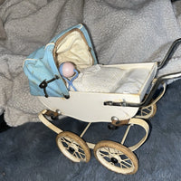 Petit landau Type Doucet pour poupée anciennes taille bleuette