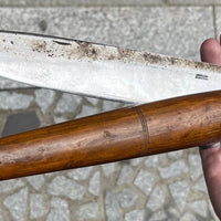 COUTEAU NONTRON QUEUE DE CARPE XXL EXTRÊMEMENT RARE - BERNARD A NONTRON CUCHILLO COLTELLO