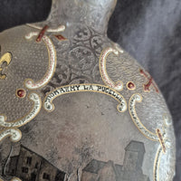 ANCIEN VASE DAUM NANCY DOMREMY LA PUCELLE JEANNE D ARC