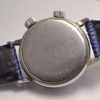 MONTRE ANCIENNE LIP NAUTIC SKI COMPRESSOR R184 1967 FRENCH STAINLESS STEEL WATCH