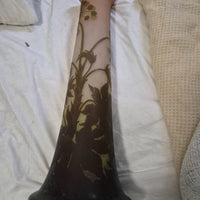 Vase en patte de verre signée gallé