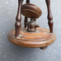 Ancien microscope en bois nuremberg époque xviiieme