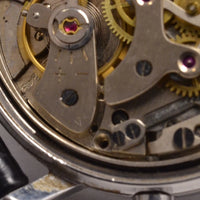 MONTRE CHRONOGRAPHE SUISSE MOGADOR ACIER LANDERON 1960 VINTAGE WATCH