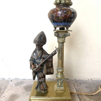 Lampe ancienne en bronze