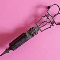 Mouchette ciseaux vintage mèche chandelle 19ème