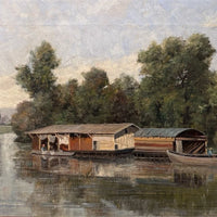 Tableau école Impressionniste XIXe Sisley