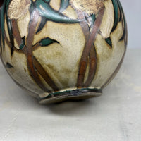 LOUIS LOURIOUX VASE GRES BOGUE CHATAIGNIER