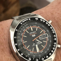Montre Seiko Speedtimer 5 Sport Chronographe Extraordinaire. Quasiment Neuf.