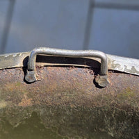 Casque US M1 ww2 de sergent à pattes fixes