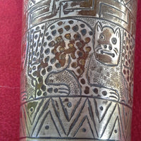 Ancien shaker en argent sterling 925 Peru  FPC
