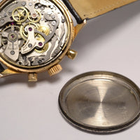 MONTRE CHRONOGRAPHE SUISSE BAUME & MERCIER GENEVE 1960 VINTAGE WATCH