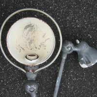 Lot x3 ancienne lampe jielde atelier usine industriel