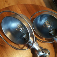 Lot 2 lampes jielde 3 bras industriel