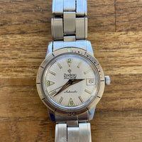 Zodiac Sea Wolf White Dial Original Bracelet And Box Automatic Mouvement AS70-72