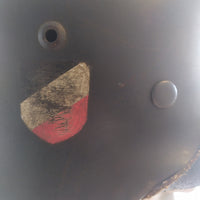 casque allemand M35 lutfwaffe double insignes WW2