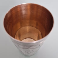 Superbe Timbale Russe Argent Massif 121 Gr Vermeil