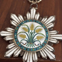 BEAU COMMANDEUR DE L'ORDRE du GRAIN d'OR REPUBLIQUE DE CHINE EN VERMEIL