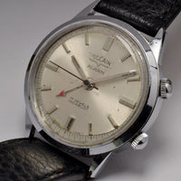 MONTRE VULCAIN ALARM VINTAGE REVEIL 1960 SWISS WATCH