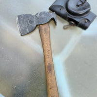 Hache pionnier allemand ww21940 landser hache + étui cuir libération 1944 vosges