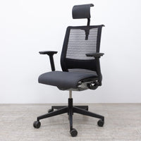 Steelcase Think V1 Gris 3D +Têtière