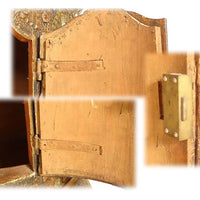 Tabernacle cuivre repoussé Saint Germain orthodoxe byzantin Croisade XIXème