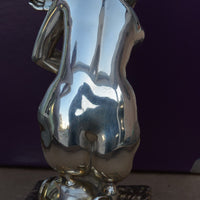 Sculpture en bronze argenté aphrodite